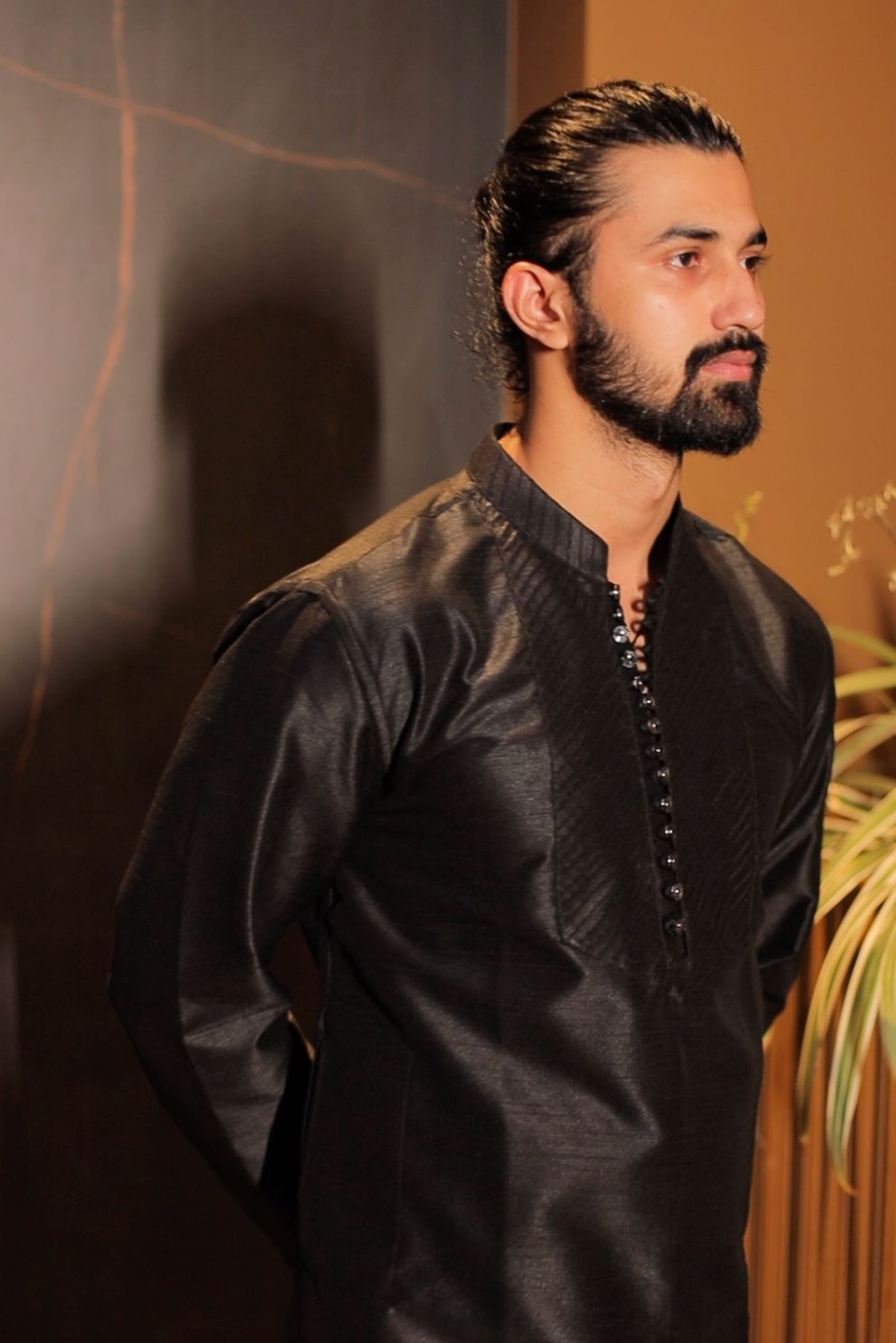 Black Artisan Premium Kurta Set