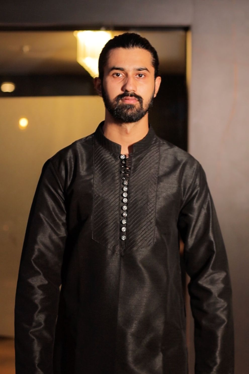 Black Artisan Premium Kurta Set