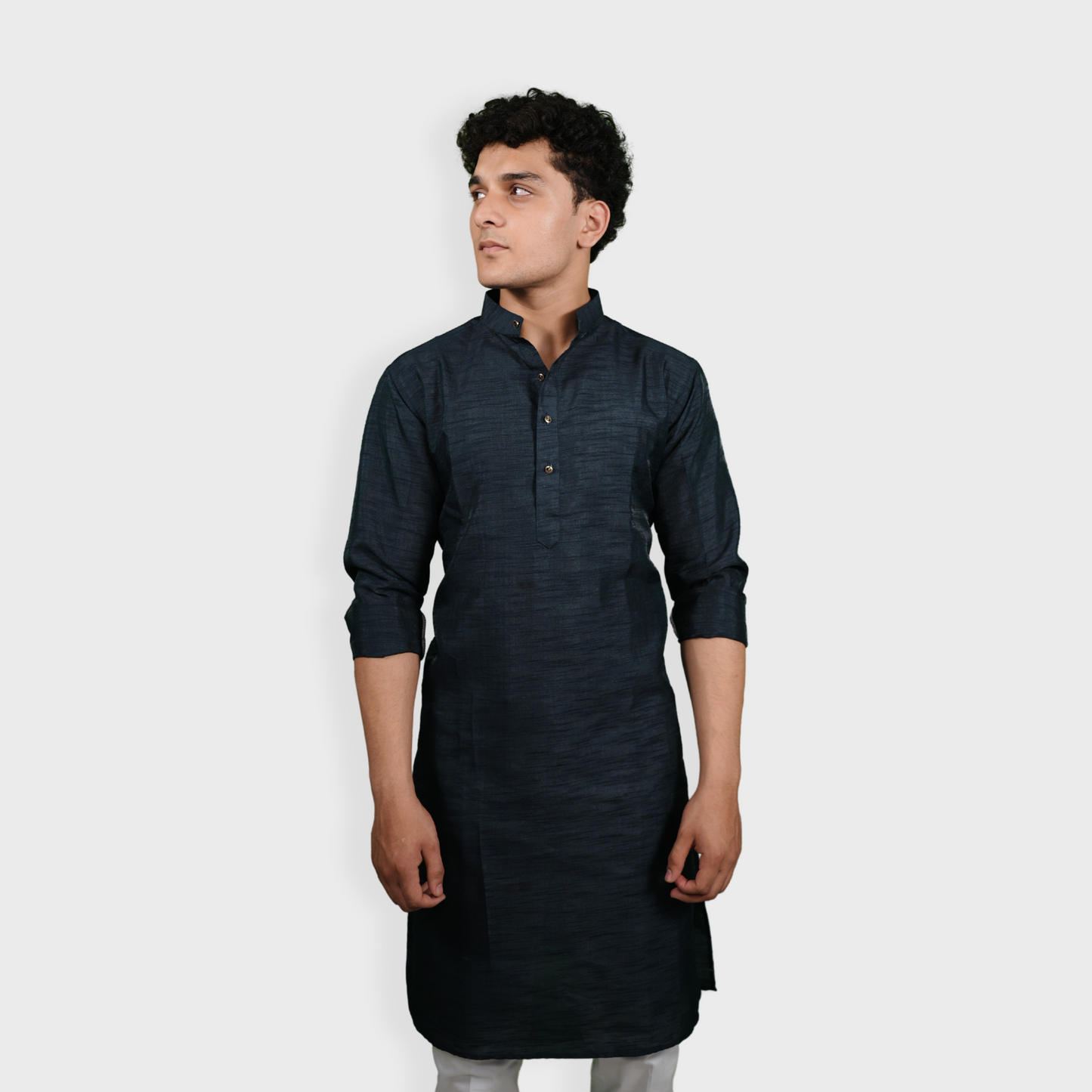 Classic Navy Blue Kurta