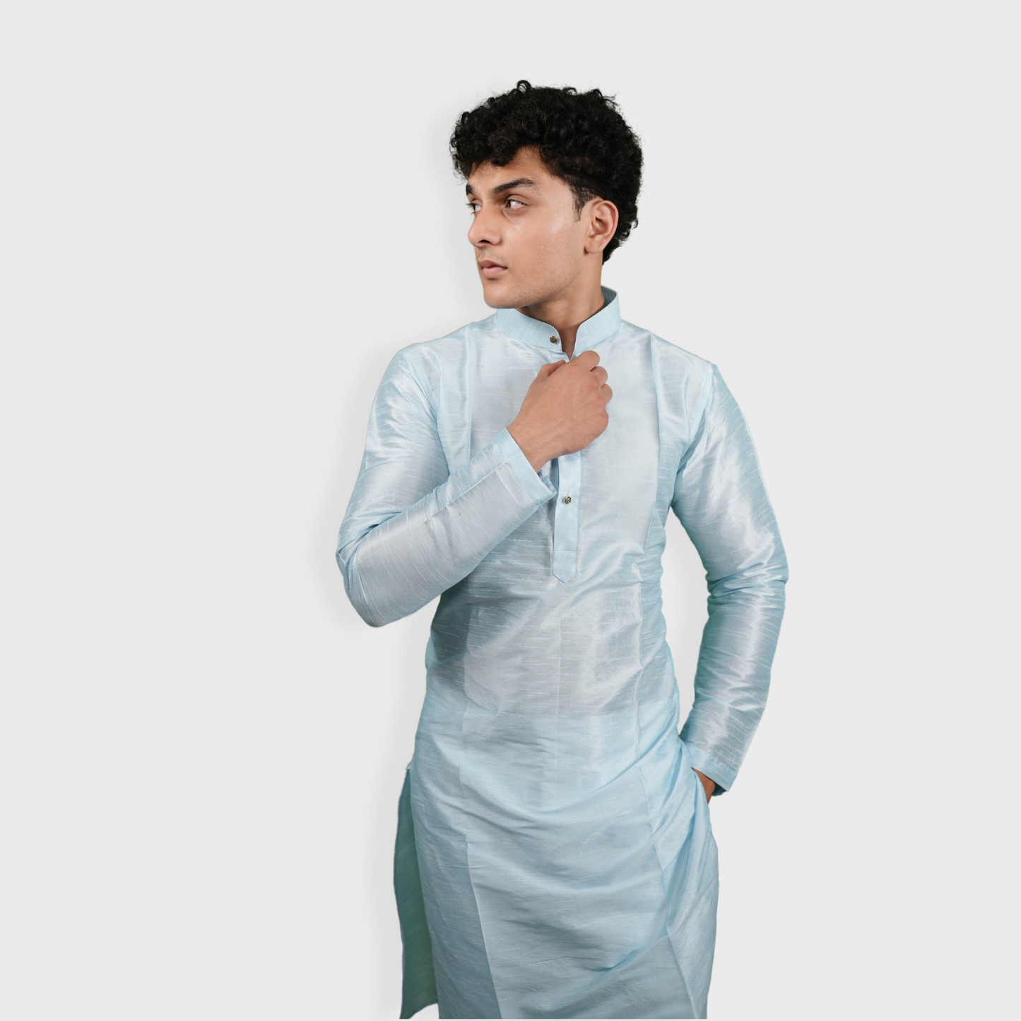 Opulent Sky Kurta