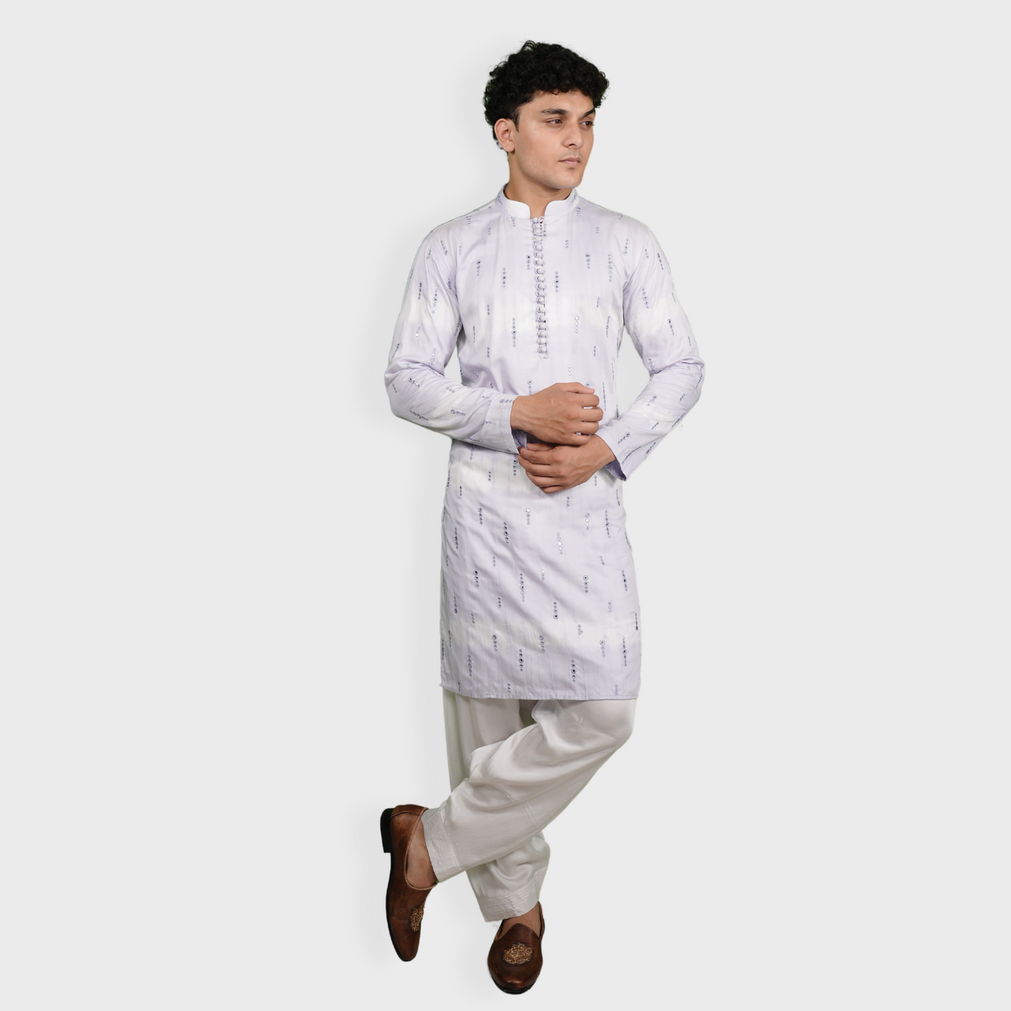 Timeless Lavender Ombre Kurta