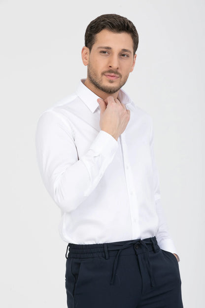 White Cotton Shirt