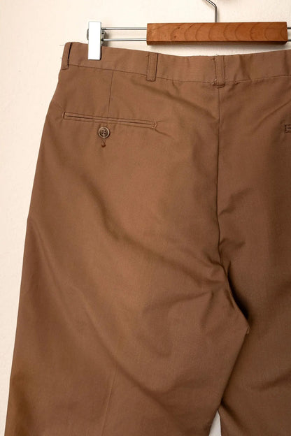 Dark Beige Stretch Pants